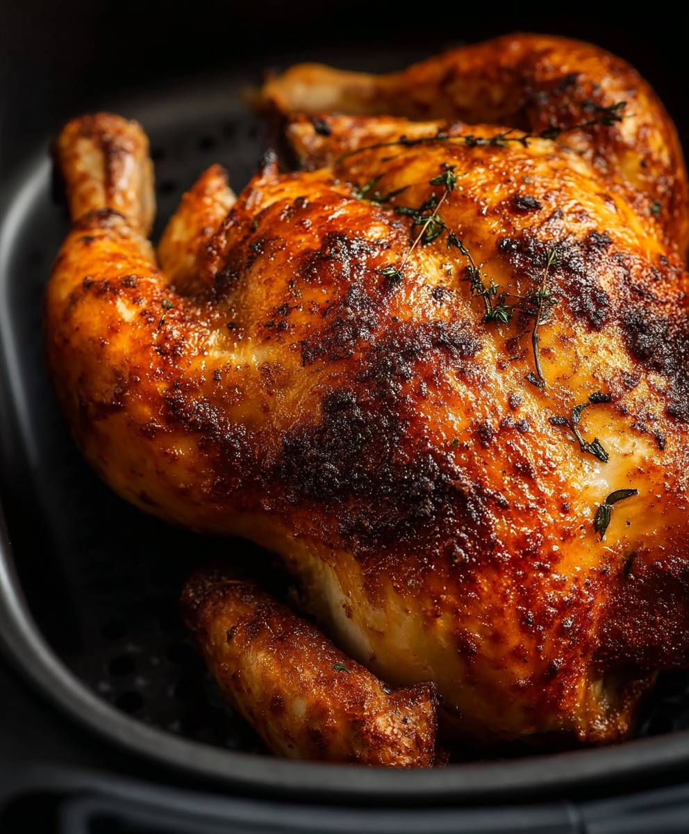 Air Fryer Whole Chicken