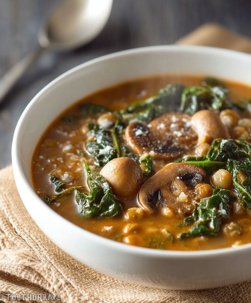 Curried Lentil Kale Soup
