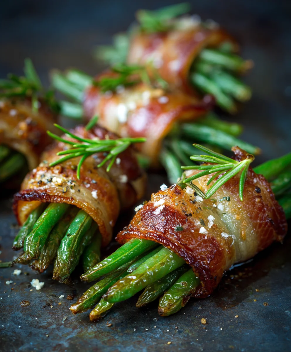 Beef-Wrapped Green Bean Bundles: Perfect Holiday Side!