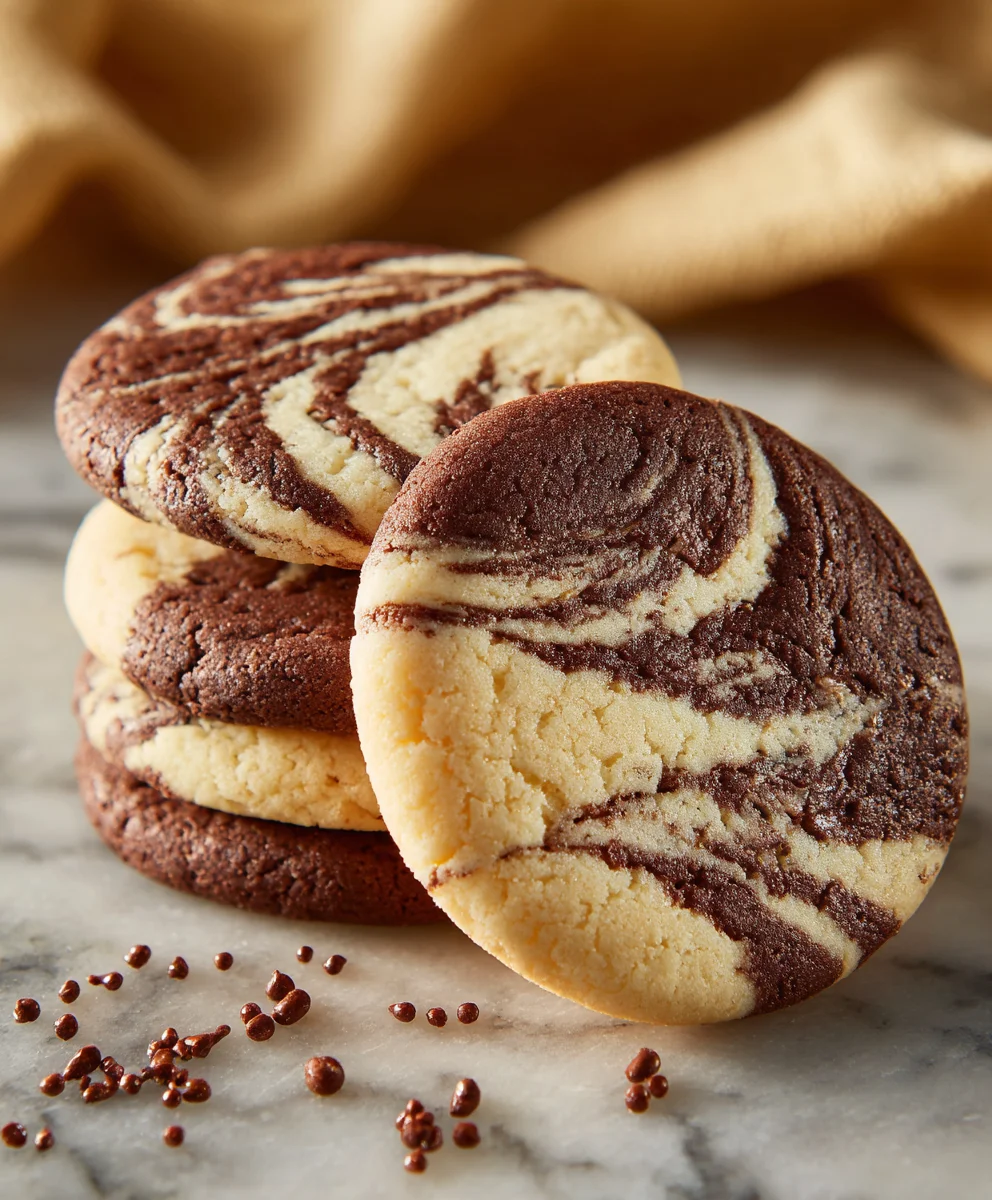 Marbled Sugar Cookies: Beautifully Swirled & Delicious!