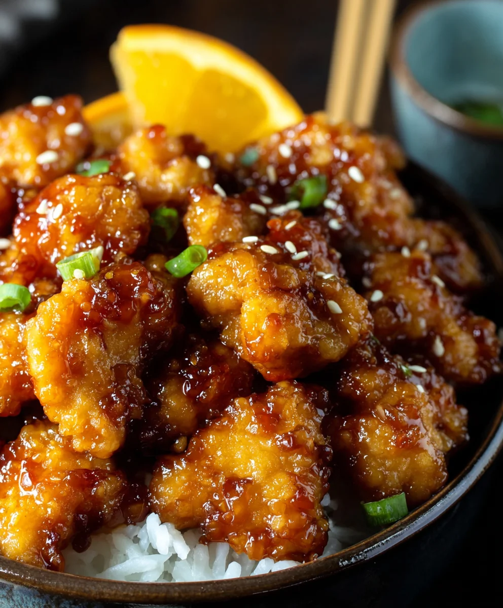 Baked Orange Chicken: Sweet, Sticky & Delicious Dinner