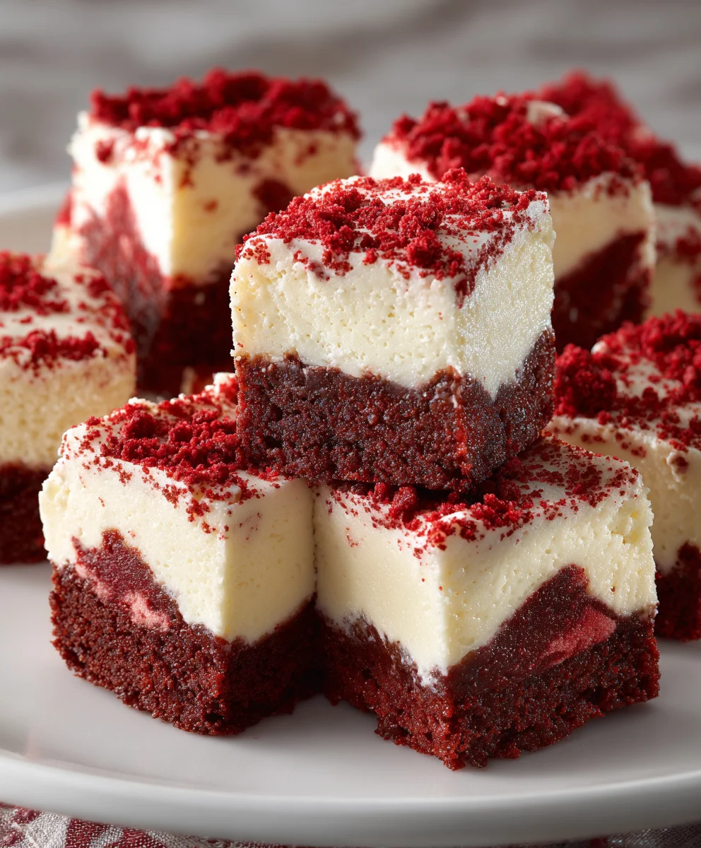 Red Velvet Cheesecake Bites: Easy No-Bake Mini Desserts!