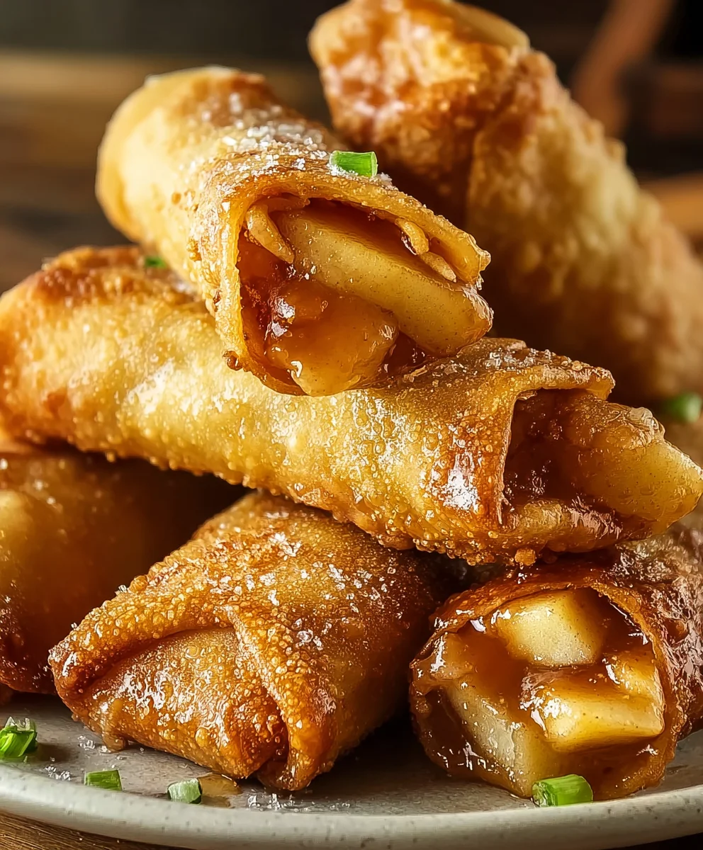 Crispy Apple Pie Egg Rolls – Perfect Sweet Treat Recipe