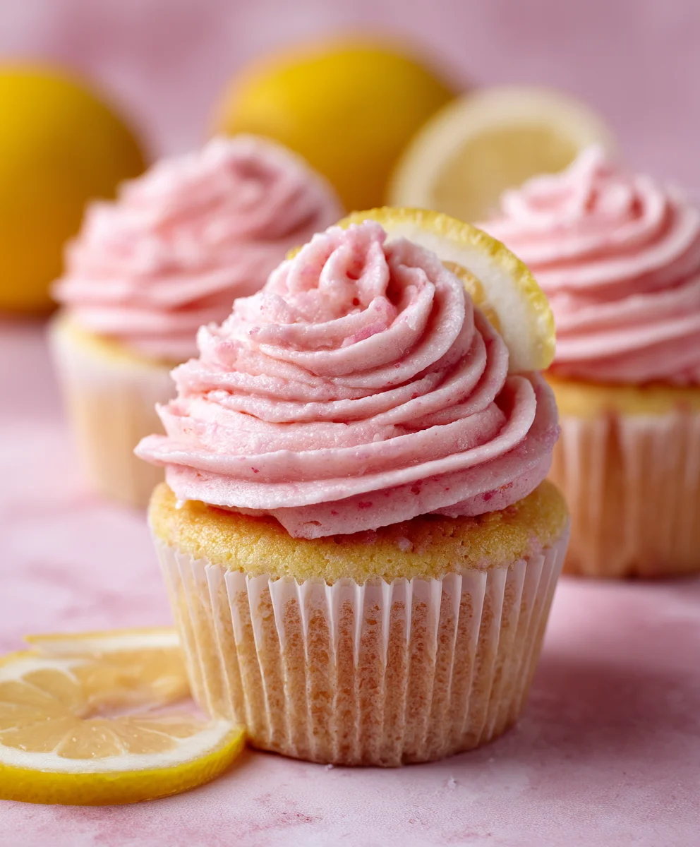 Pink Lemonade Cupcakes: Tangy Sweet & Refreshing Recipe