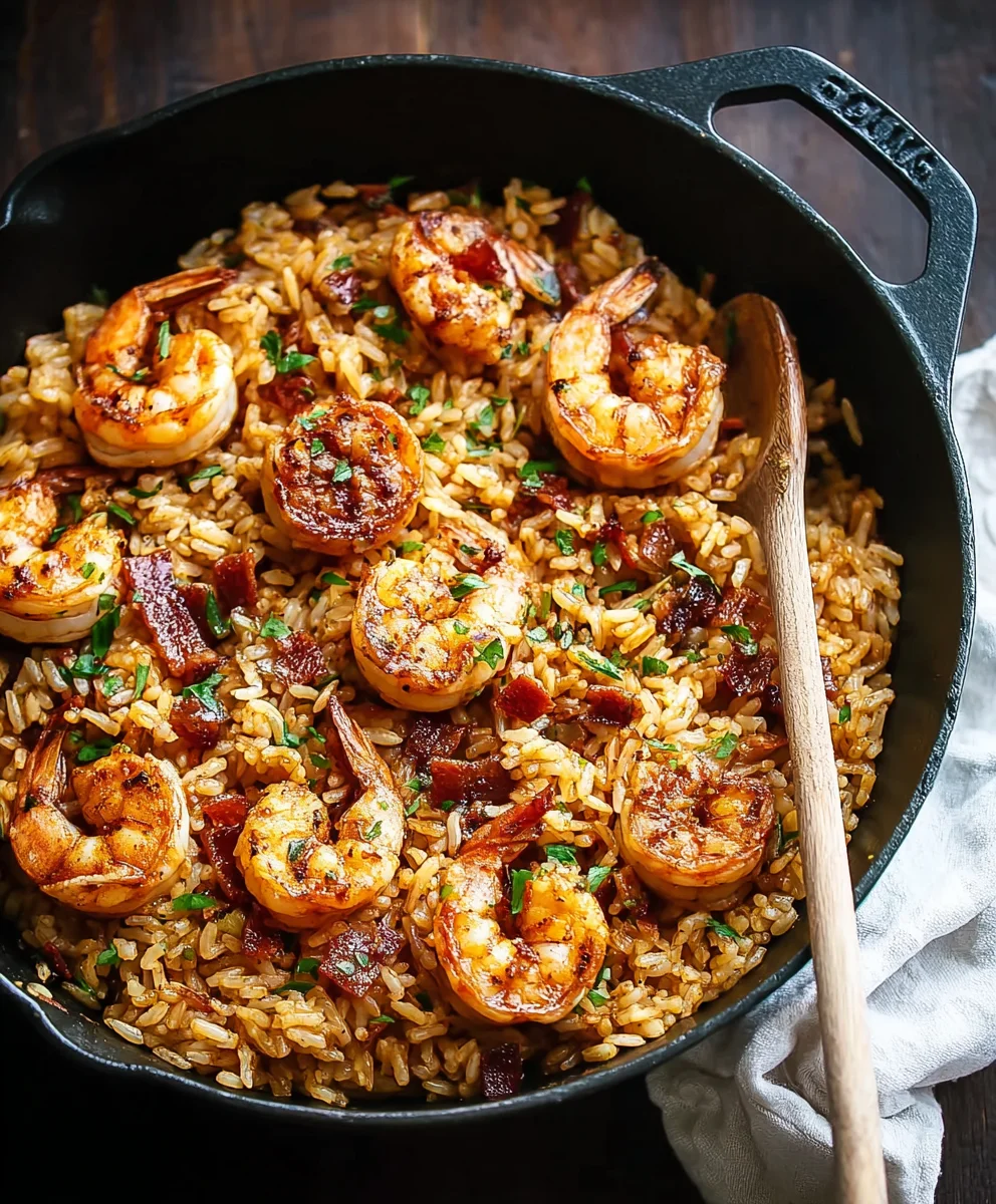 Authentic Cajun Shrimp Rice – Flavor-Packed One-Pan Meal