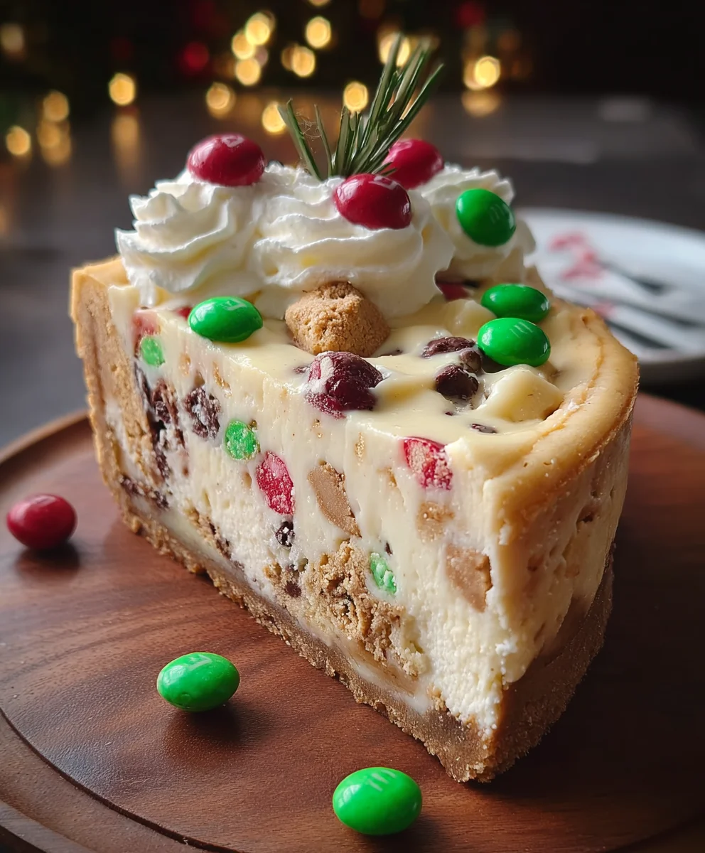 Best Christmas Cookie Dough Cheesecake: Holiday Indulgence!