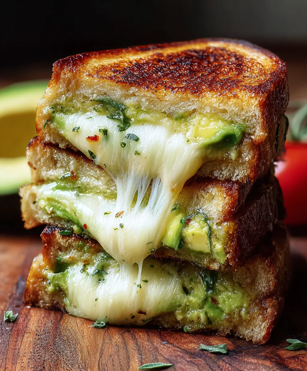Craving Creamy Avocado Grilled Cheese? Try This Recipe!