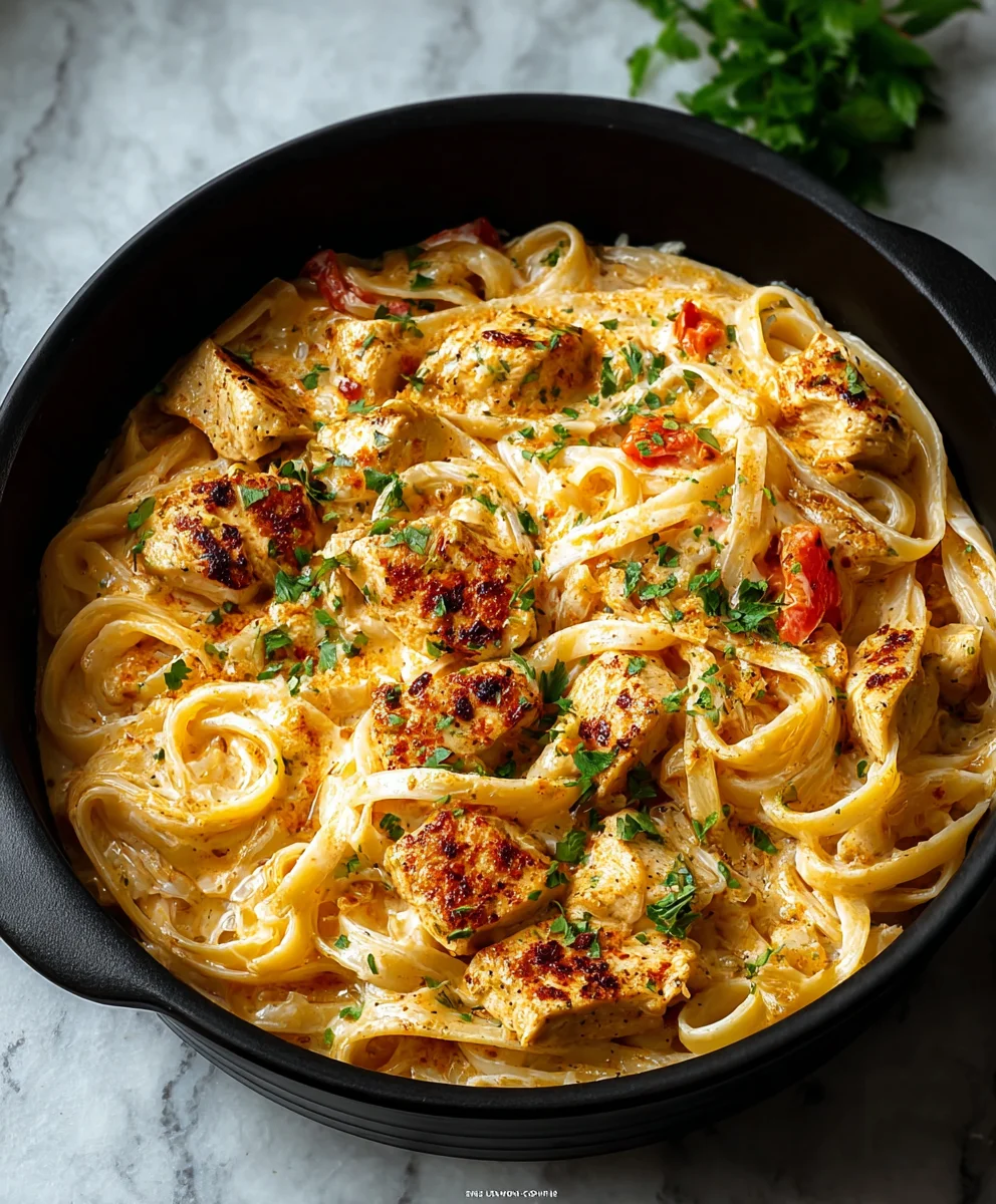 Indulge in Creamy Cajun Chicken Pasta: Quick Dinner Recipe