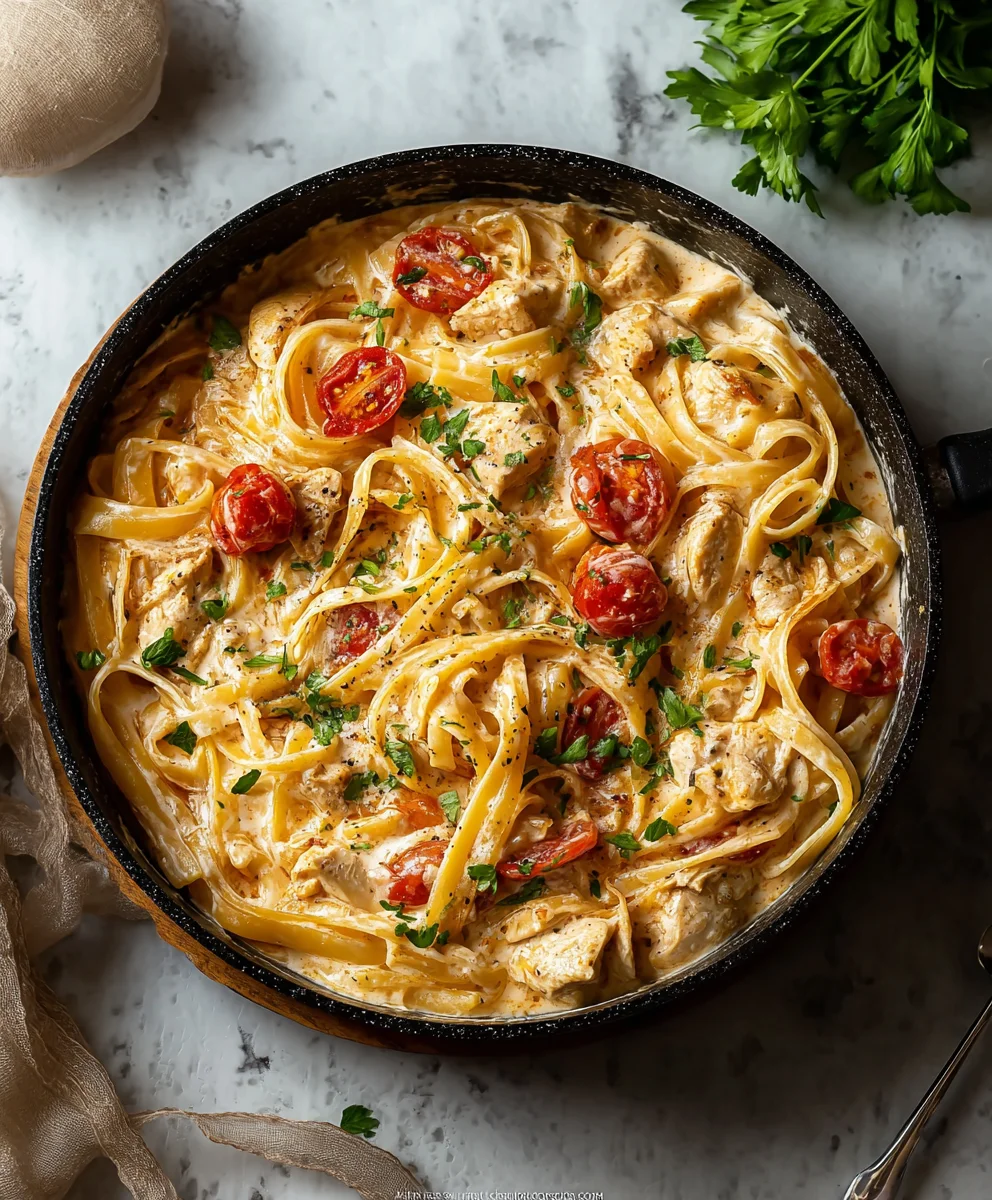 Indulge in Creamy Cajun Chicken Pasta: Quick Dinner Recipe