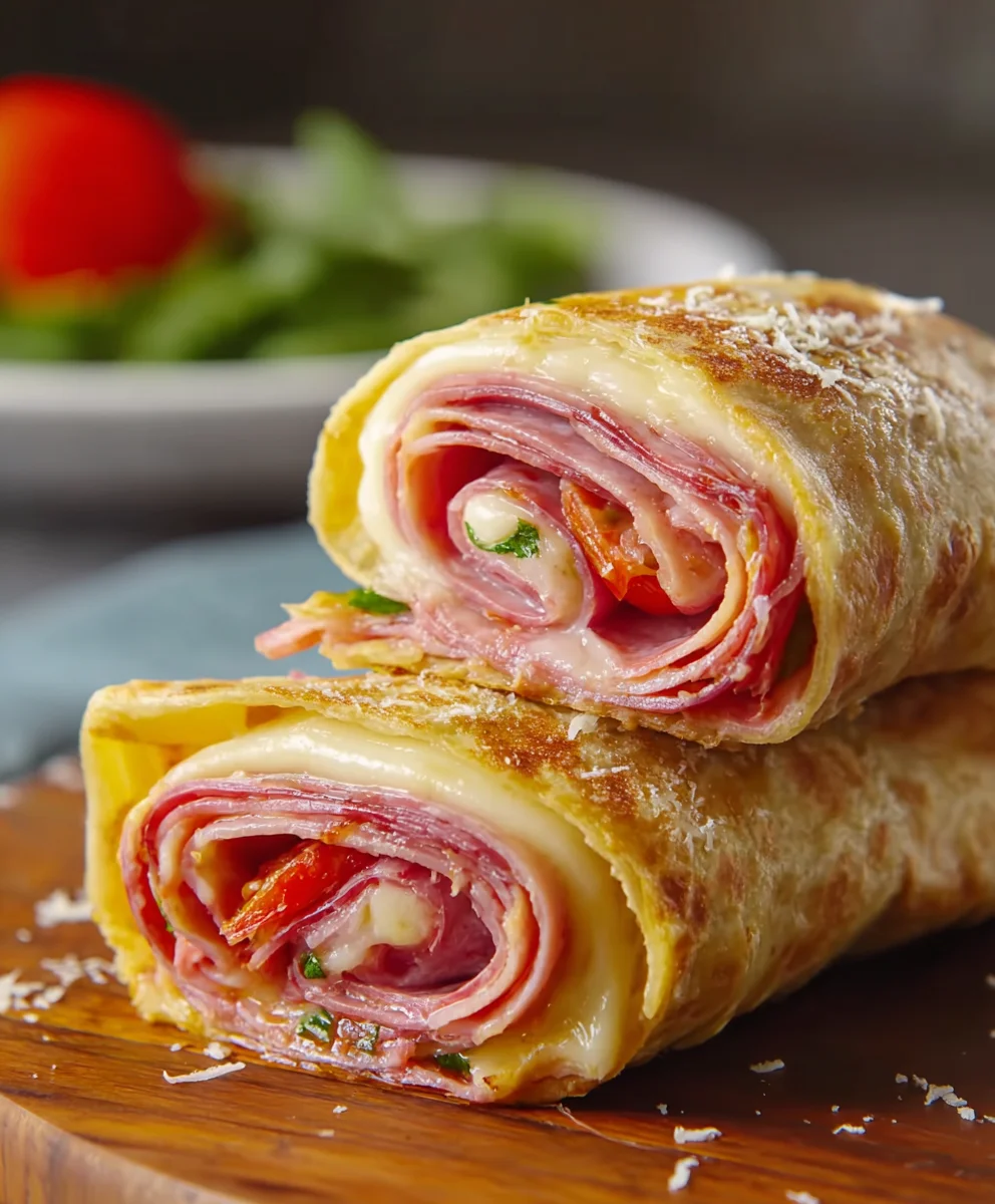 Savory Air Fryer Hot Italian Beef Wraps in Minutes!