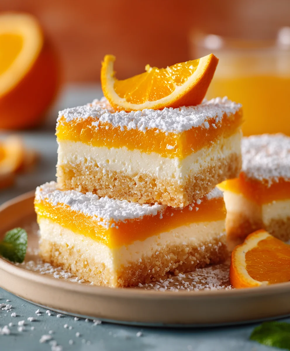 Easy Orange Creamsicle Bars: Delicious & Refreshing Treat!