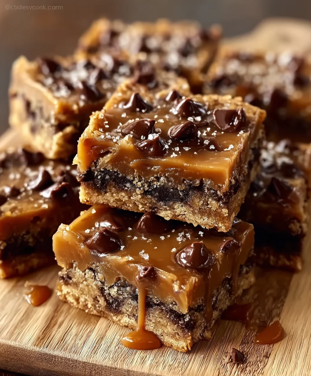 Gooey Chocolate Chip Caramel Bars: The Ultimate Sweet Treat