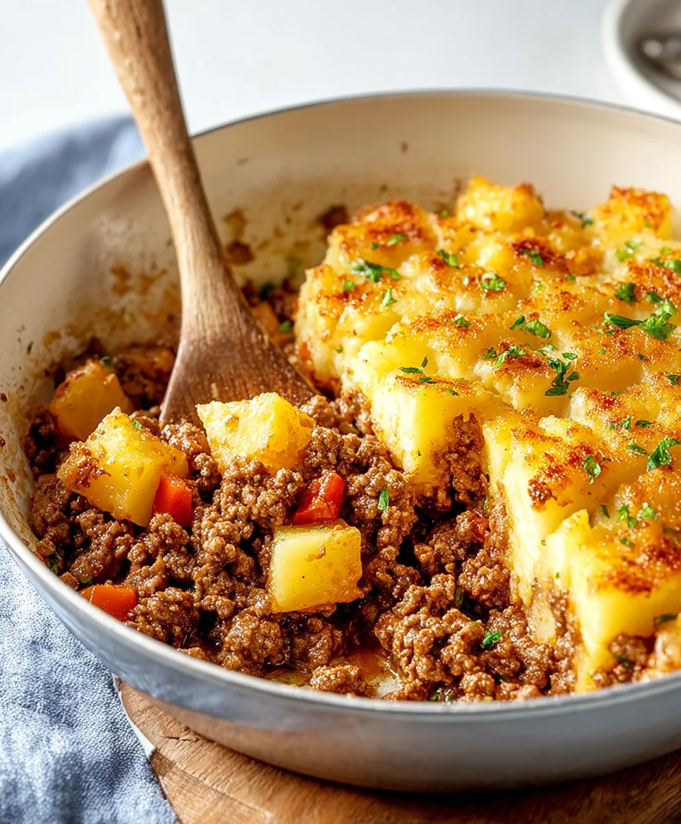Ground Beef & Potatoes Recipe: Easy, Delicious Comfort Food