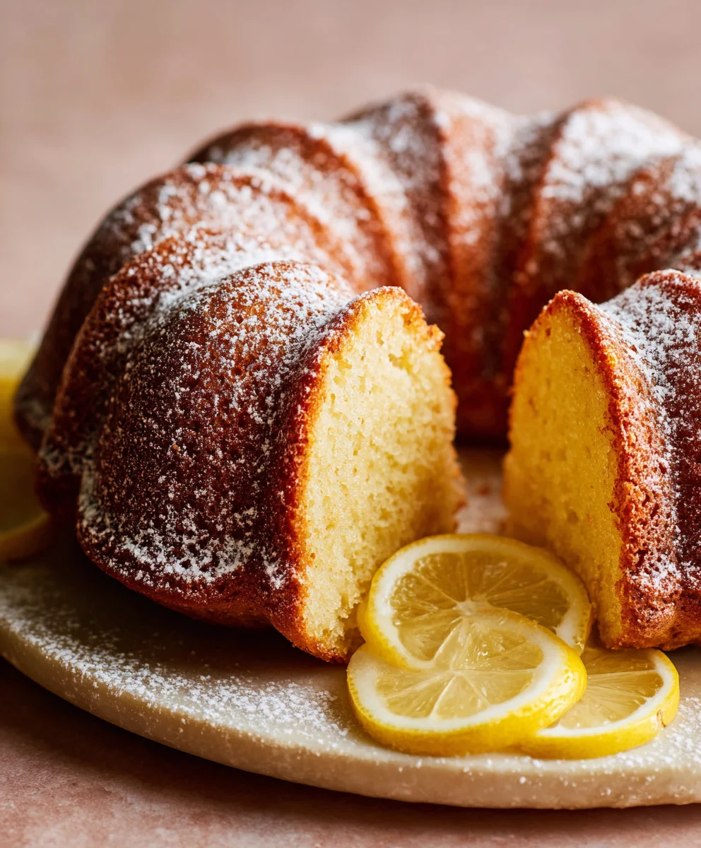 Lemon Bundt Cake: Zesty, Moist & Easy Recipe