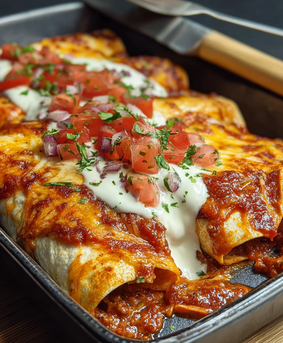 Easy Pizza Enchiladas: Get Your Cheesy Fix Tonight!
