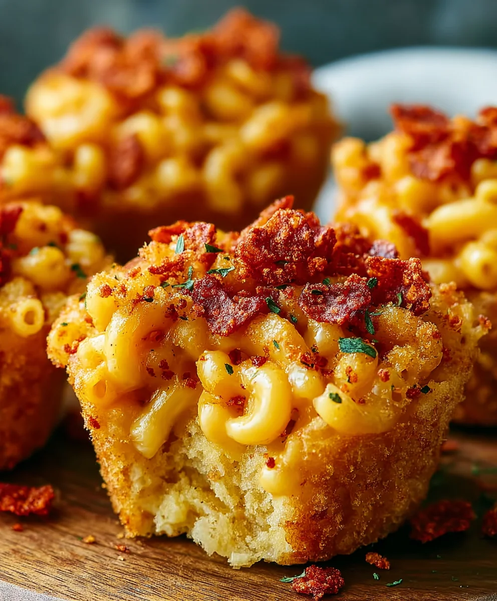 Spicy Cheetos Flamin' Hot Mac & Cheese Muffins
