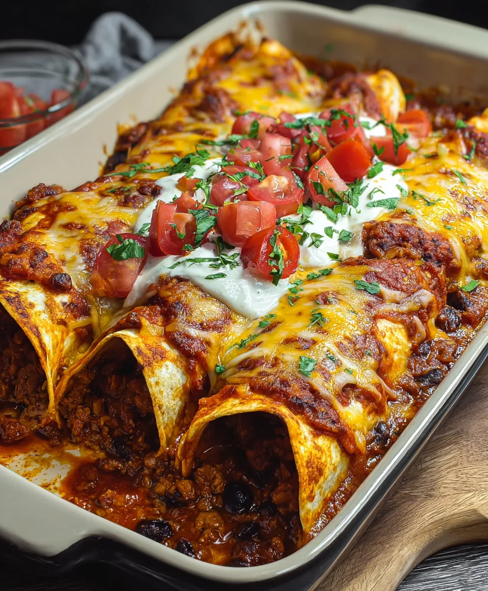 Easy Pizza Enchiladas: Get Your Cheesy Fix Tonight!