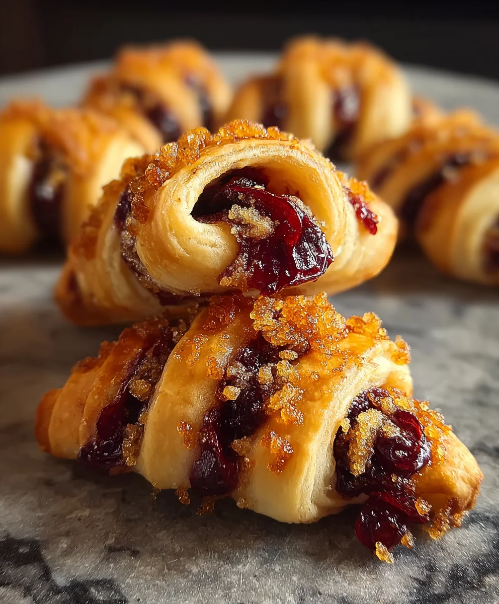 Best Cranberry Orange Rugelach Recipe - Easy & Delicious!