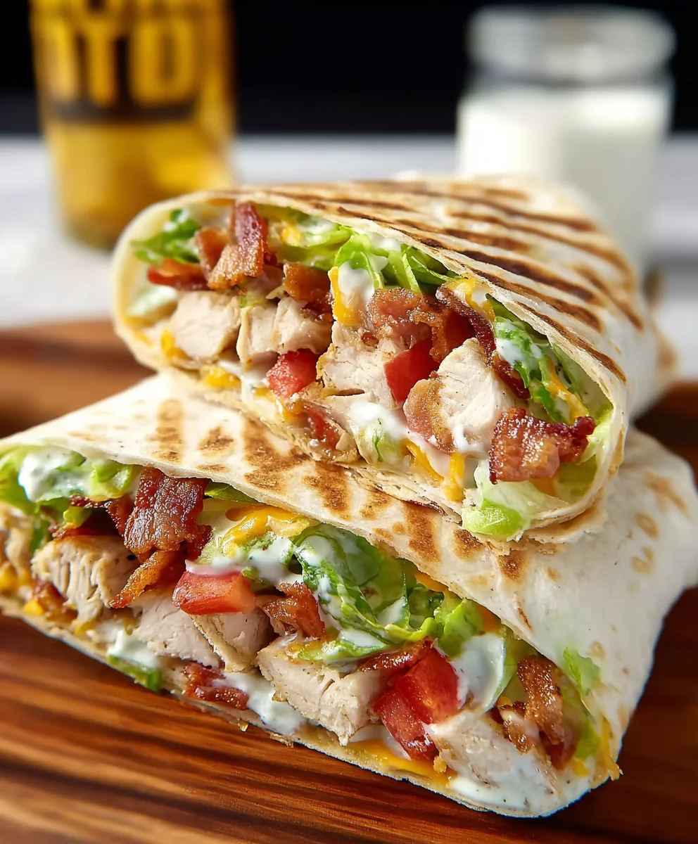 Ultimate Chicken Beef Bacon Ranch Crunchwrap Recipe!