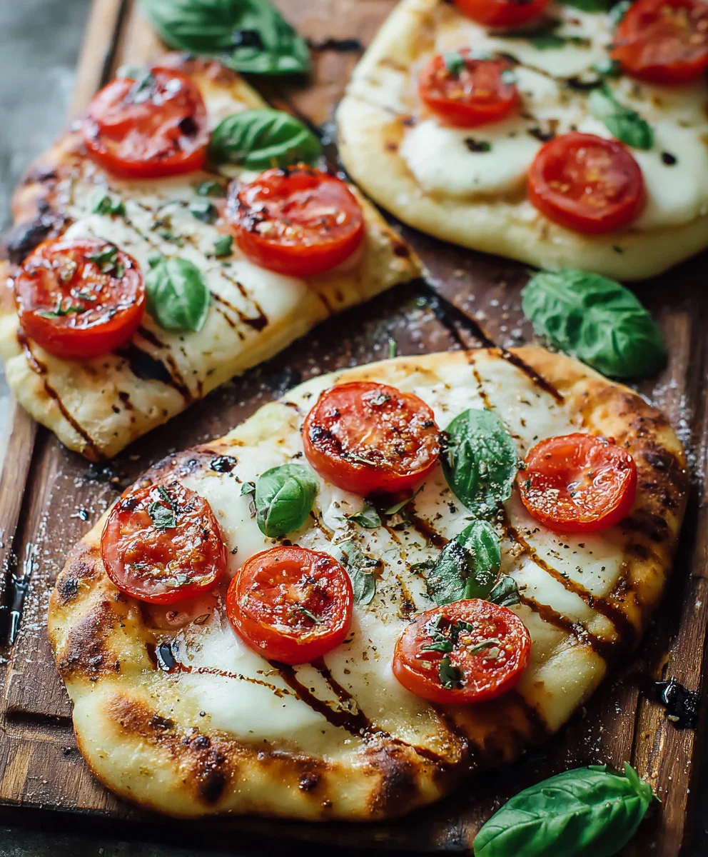 Caprese Naan Pizza: Fresh, Fast & Flavorful Dinner