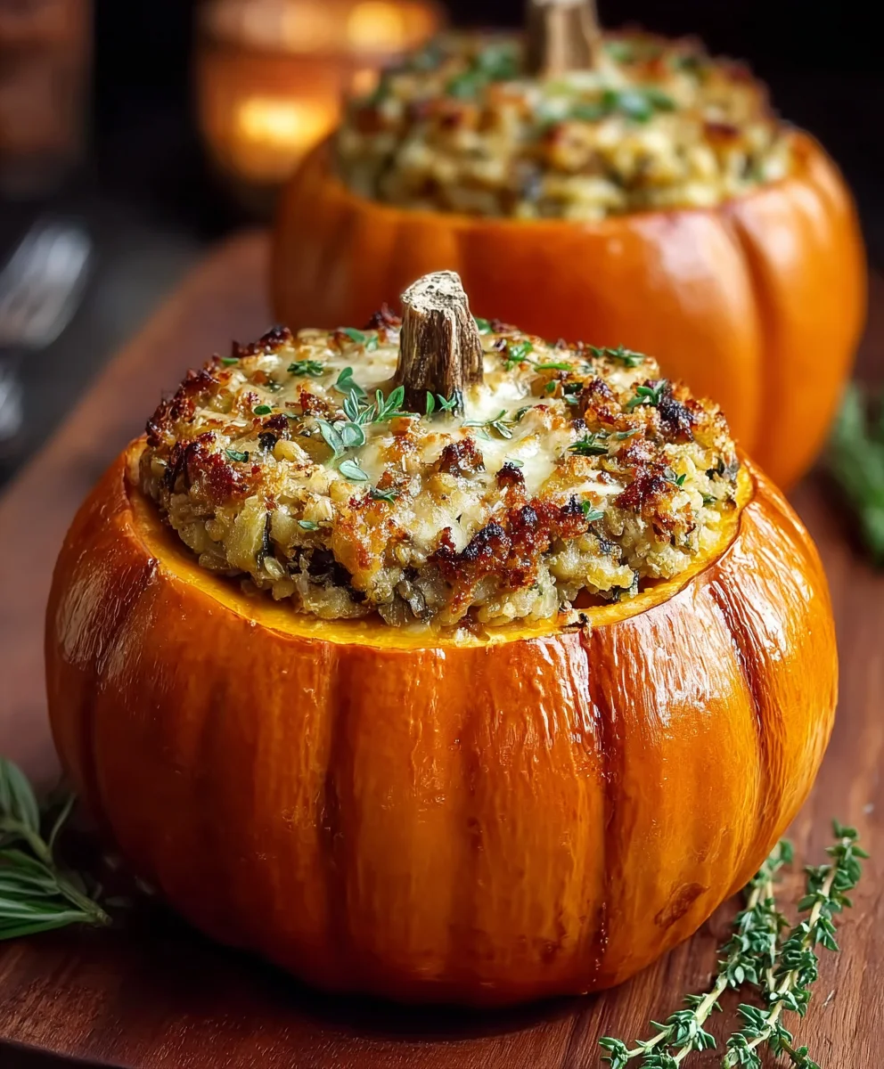 Roasted Stuffed Pumpkin: Easy, Delicious & Hearty Recipe