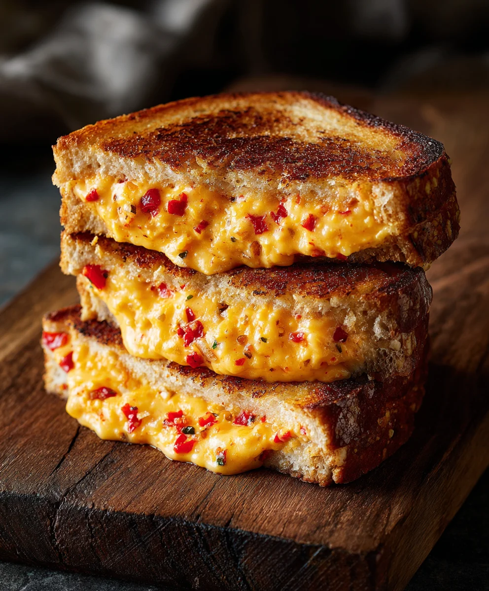 Creamy Pimento Grilled Cheese