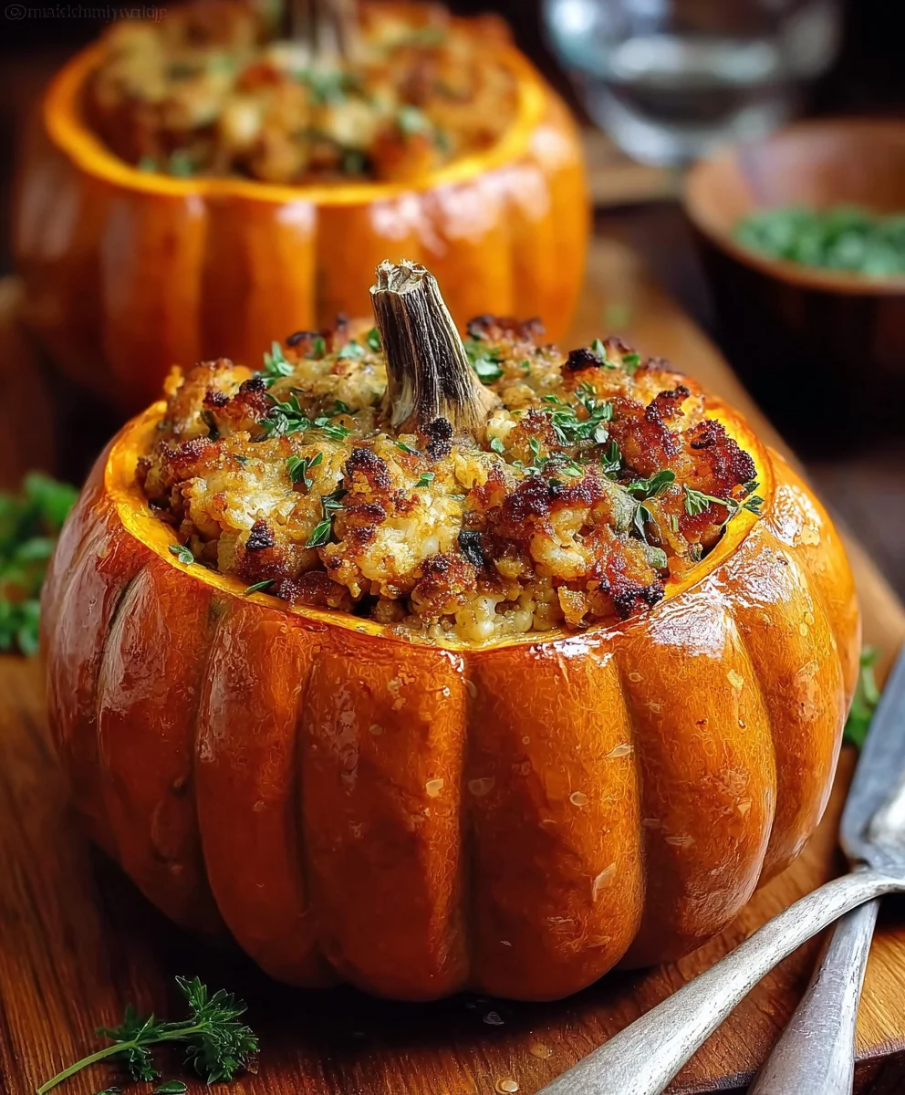 Roasted Stuffed Pumpkin: Easy, Delicious & Hearty Recipe