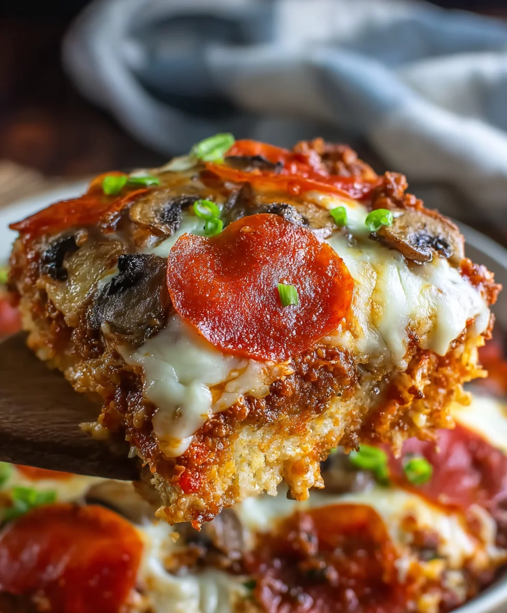 Keto Low Carb Pizza Casserole: Cheesy, Easy Dinner Recipe!