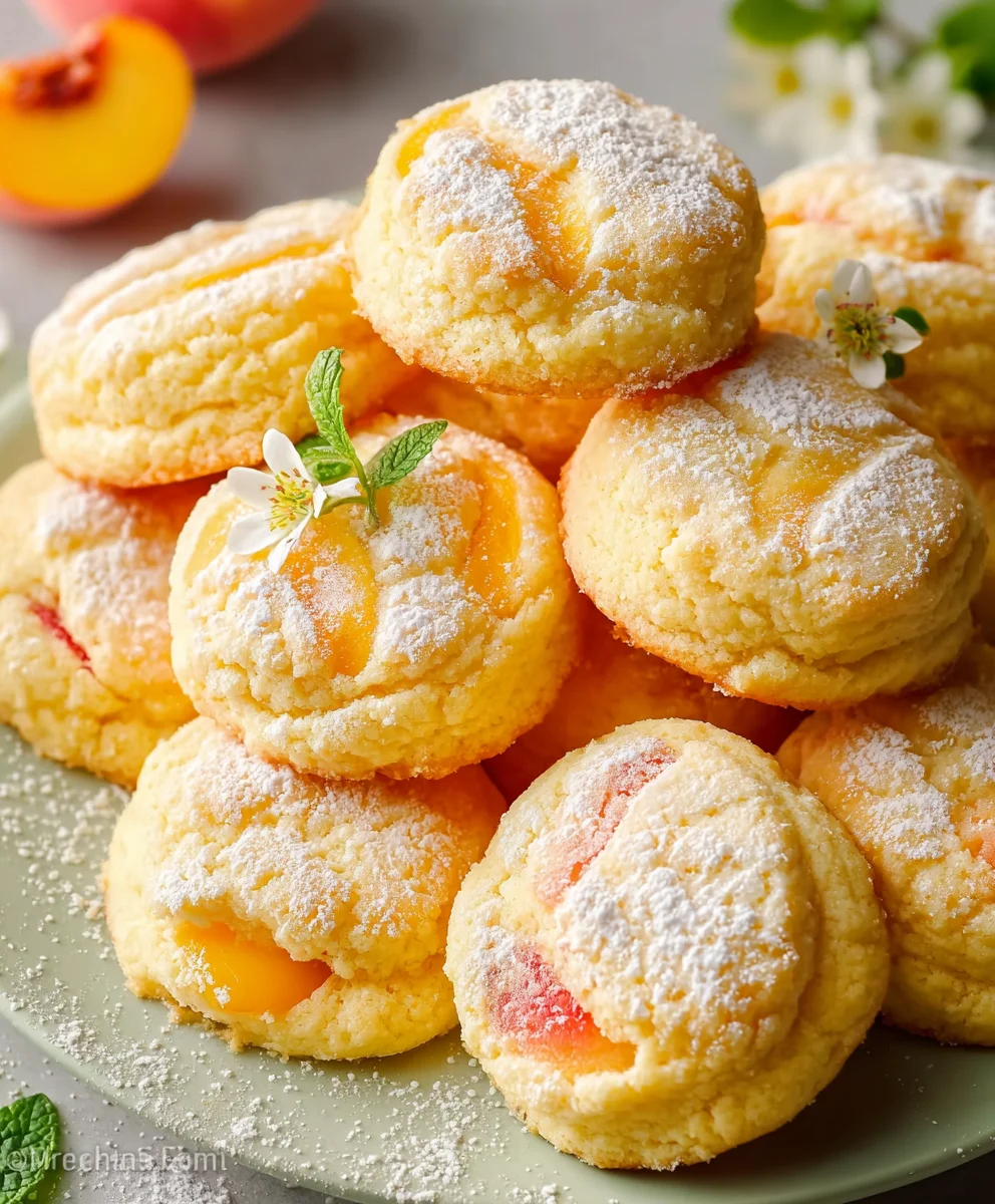 Zesty Orange Ricotta Peach Cookies: Irresistible Sweet Treat