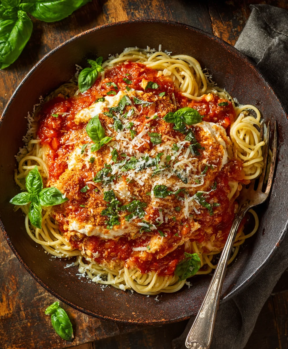 Protein-Packed Chicken Parm Cottage Cheese Bowl Recipe
