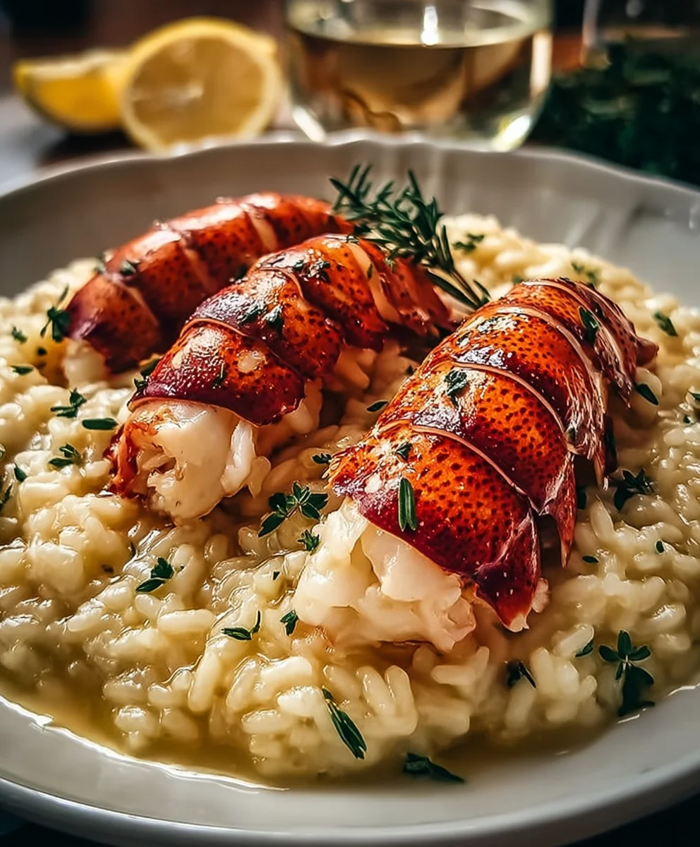 Decadent Butter Poached Lobster Risotto: An Ultimate Treat