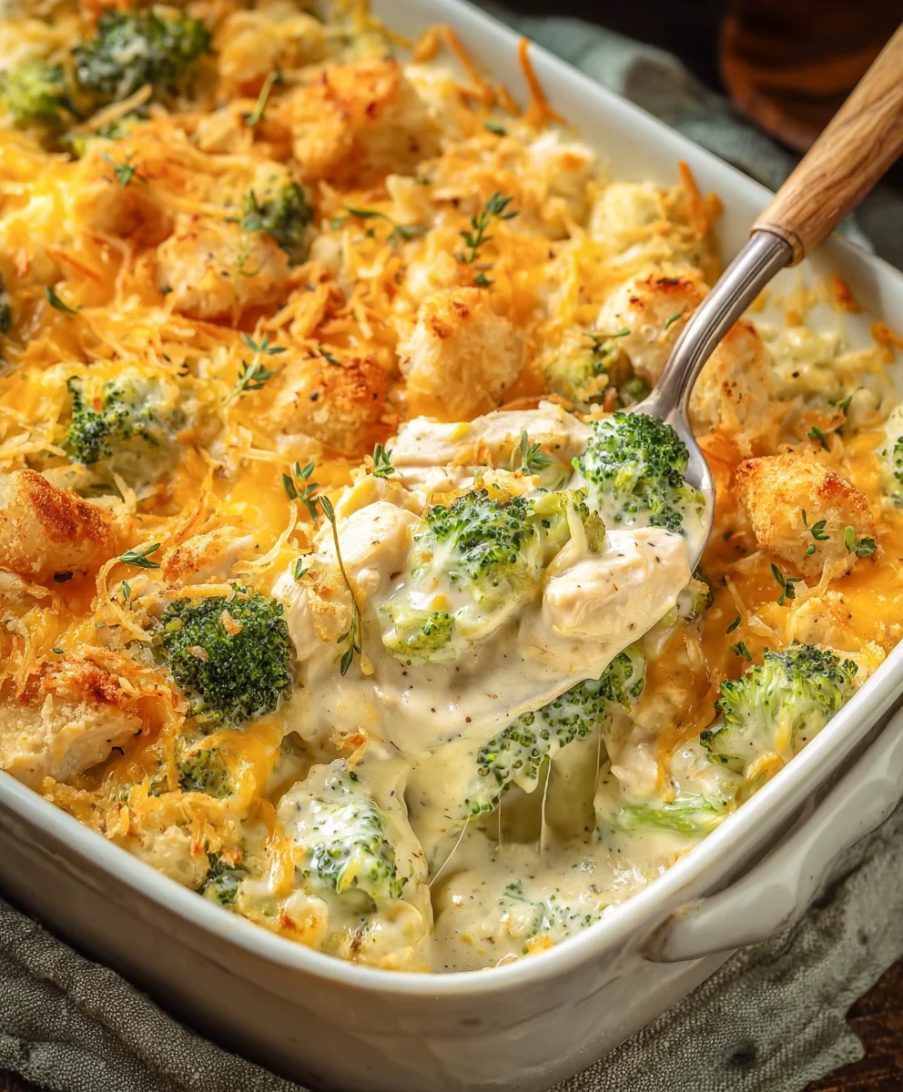 Classic Chicken Divan Casserole