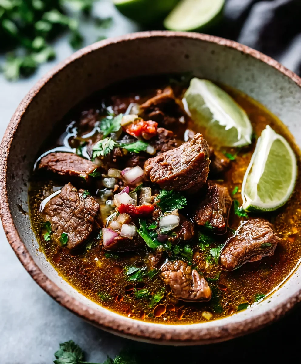 Carne En Su Jugo: Savory Beef Stew in Its Own Rich Juices