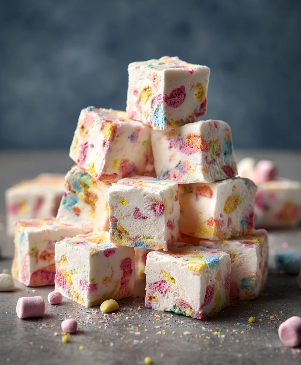 Easy Fruity Marshmallow Fudge