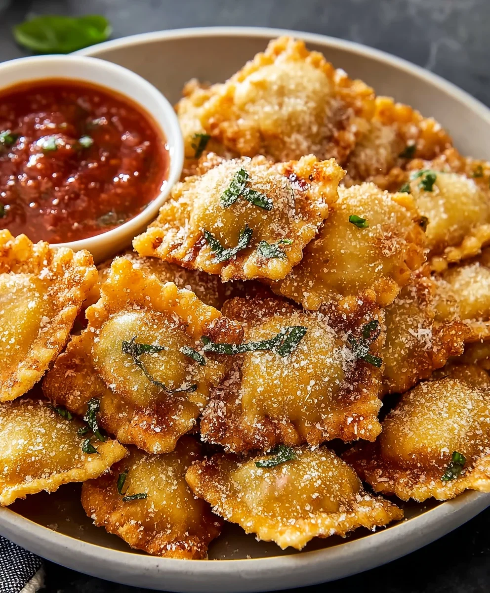 Easy Fried Ravioli: Crispy & Delicious Appetizer for Parties!