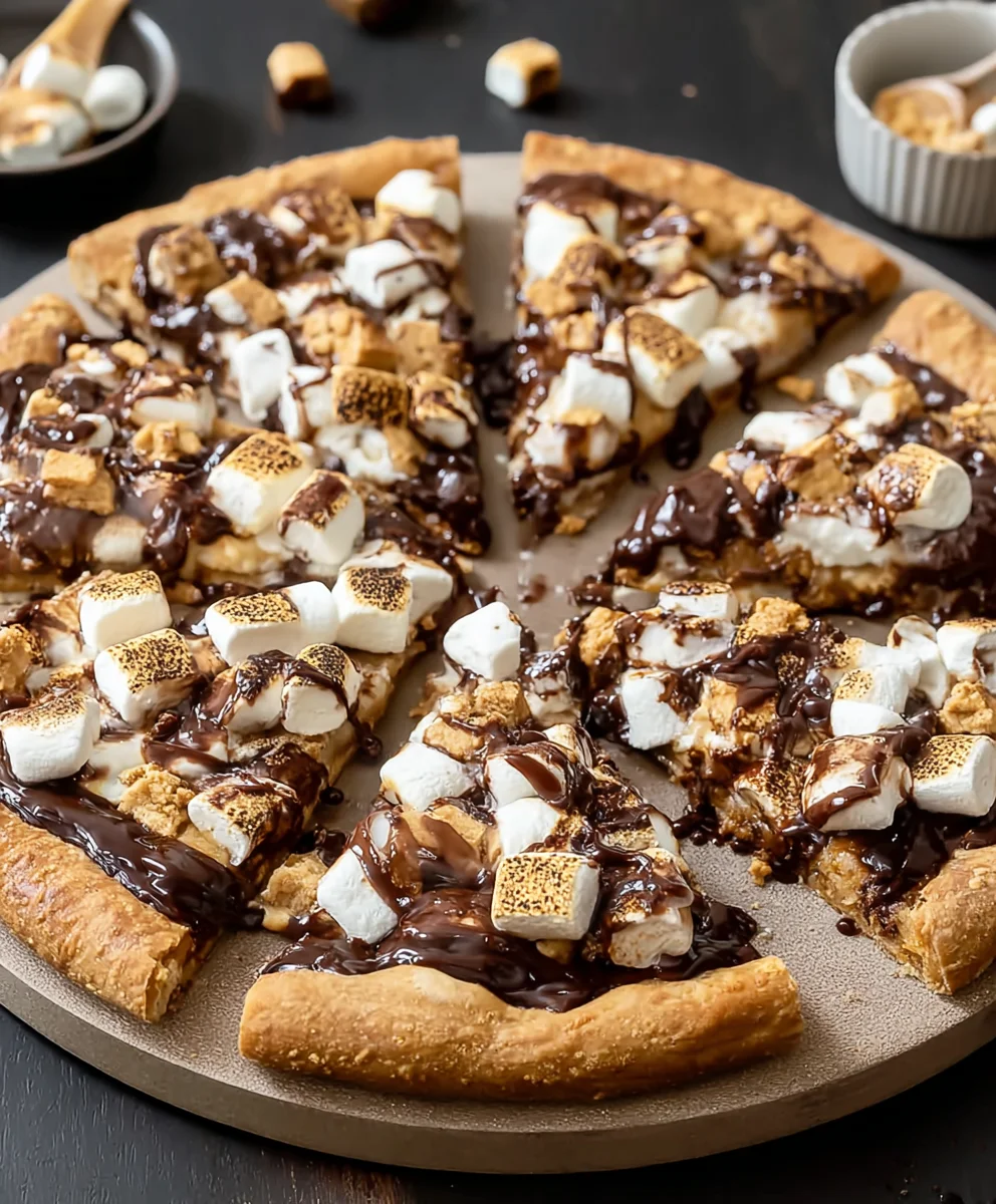Smores Pizza: Easy & Delicious Dessert Recipe!