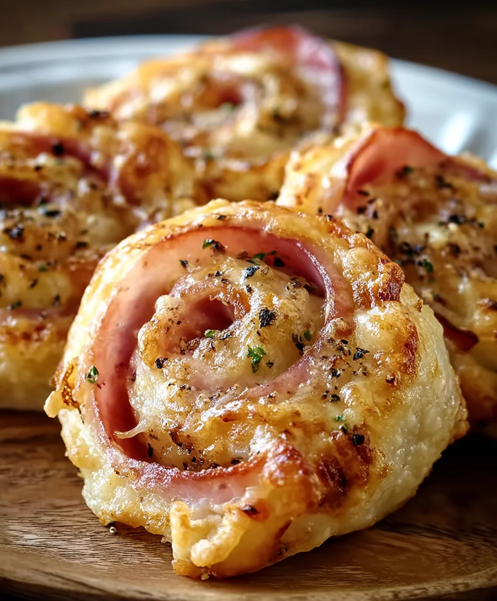 Best Hot Beef Ham Cheese Pinwheels – Quick Party Snack!