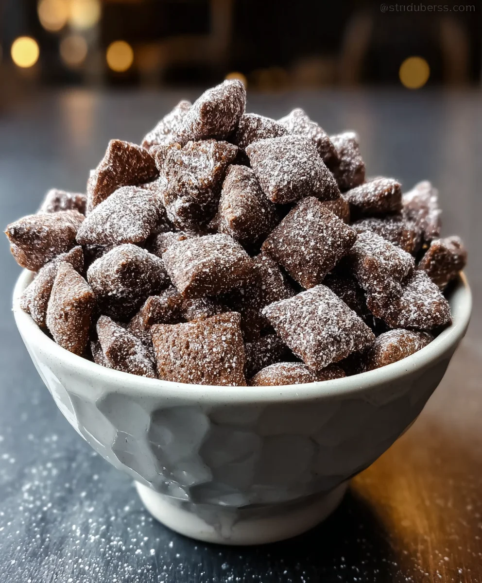 Brownie Batter Puppy Chow: Irresistible No-Bake Treat!