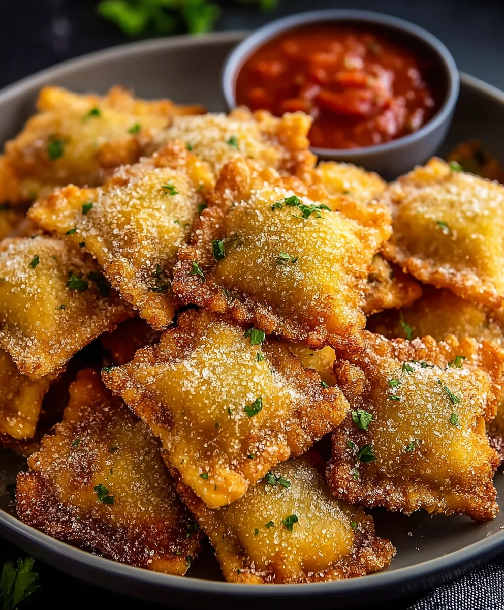 Easy Fried Ravioli: Crispy & Delicious Appetizer for Parties!