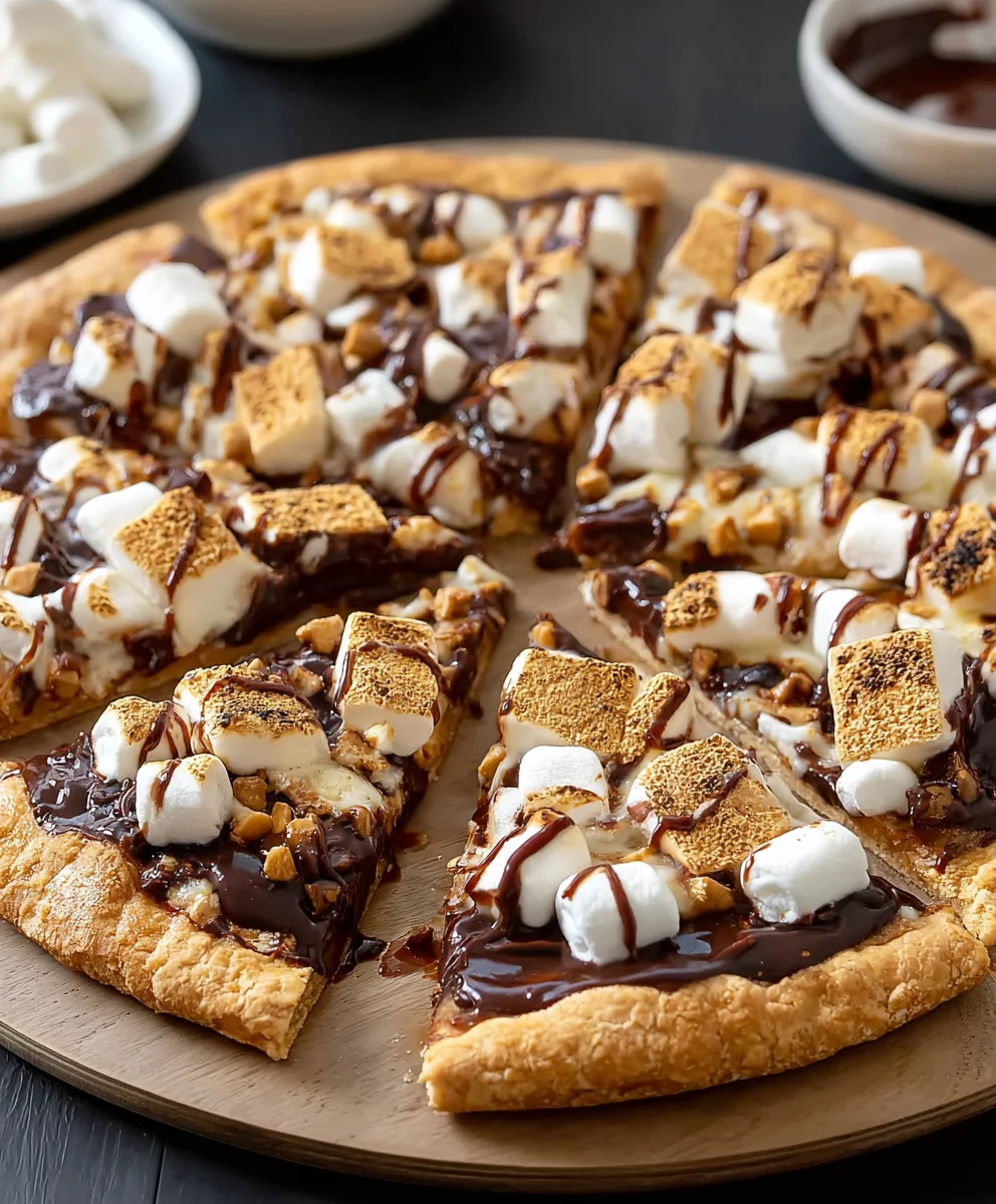 Smores Pizza: Easy & Delicious Dessert Recipe!