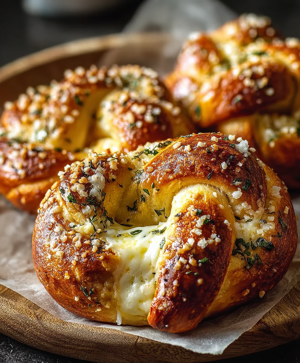 Melt-in-Your-Mouth Mozzarella Stuffed Soft Pretzels