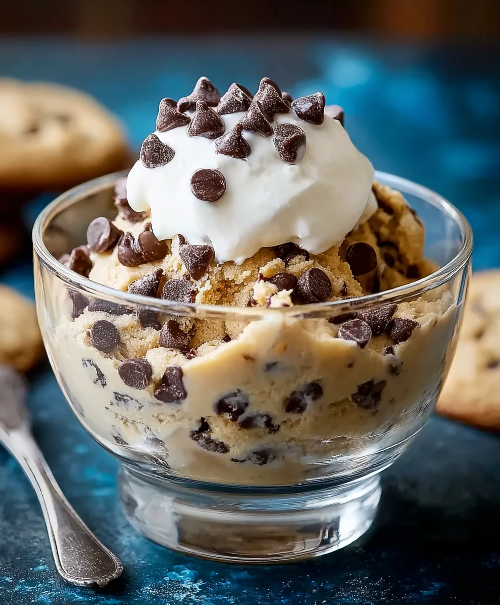 Chocolate Chip Cookie Dough Pudding: Easy No-Bake Dessert!