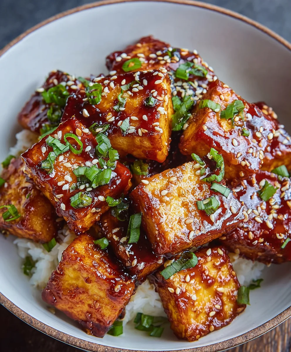 Amazing Crispy Sticky Tofu: Your New Favorite Vegan Dish!