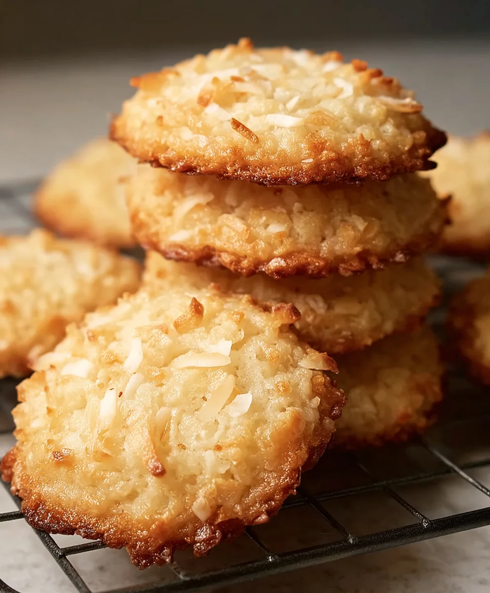 Irresistible Chewy Coconut Cookies Recipe – Quick & Easy!