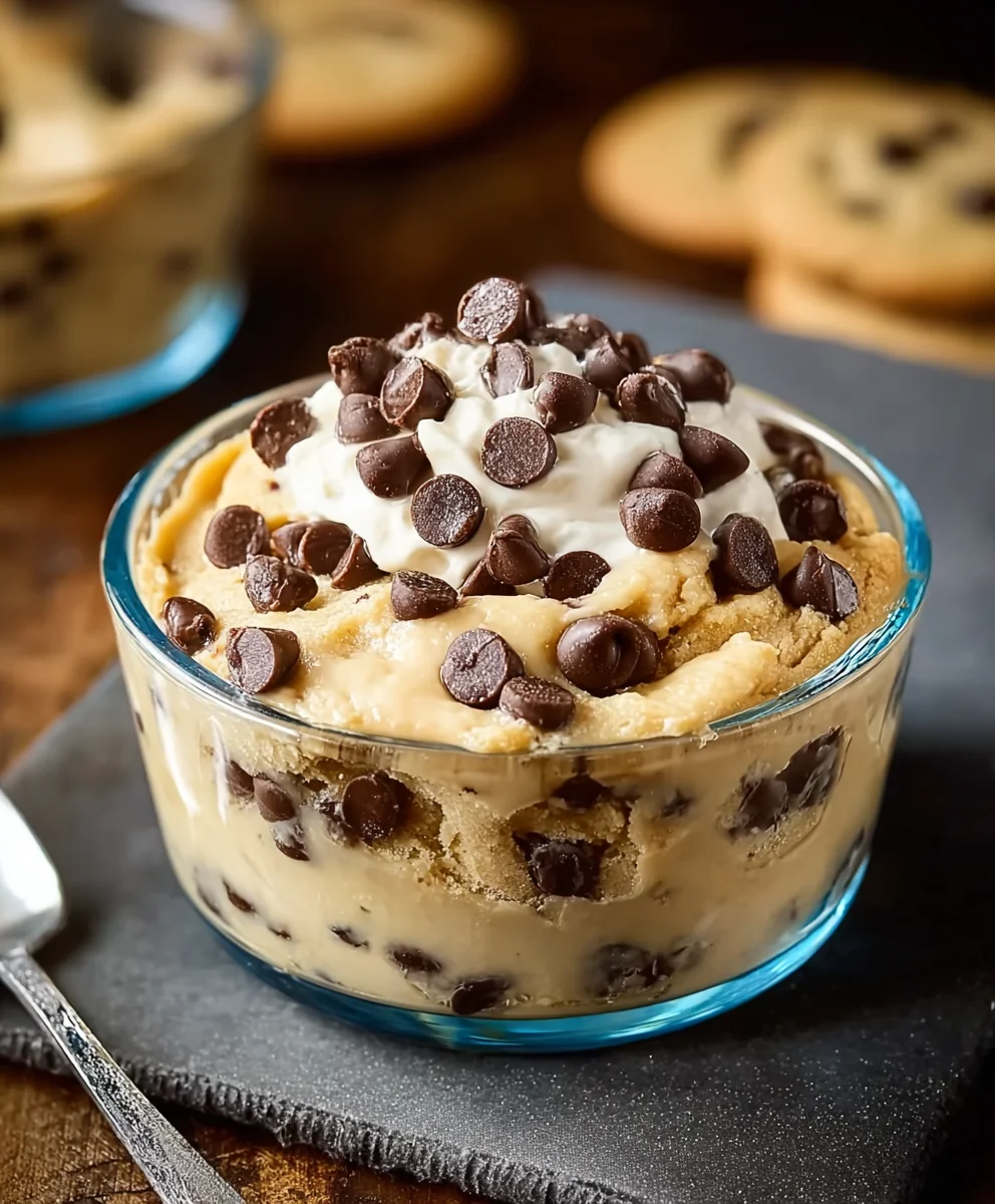 Chocolate Chip Cookie Dough Pudding: Easy No-Bake Dessert!