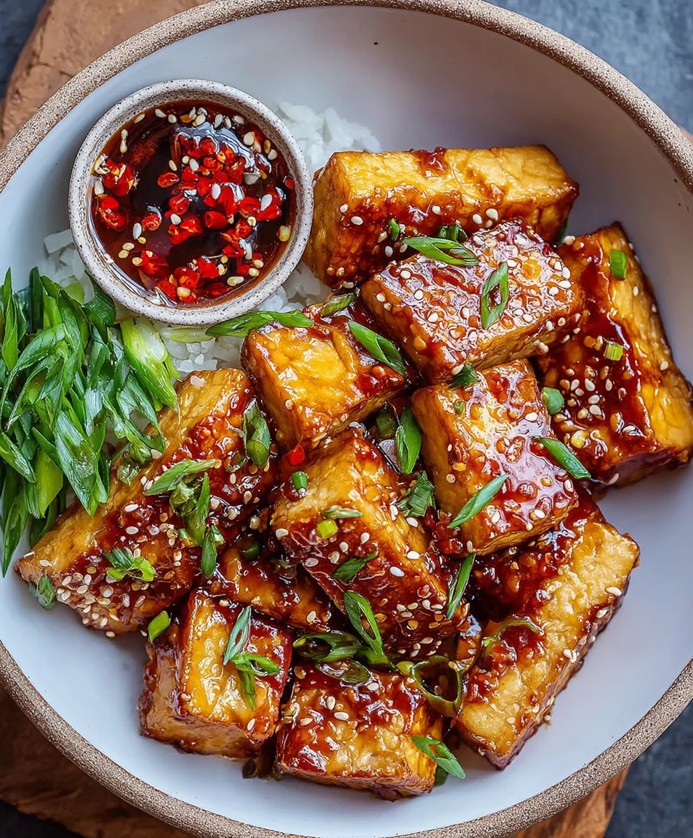 Amazing Crispy Sticky Tofu: Your New Favorite Vegan Dish!