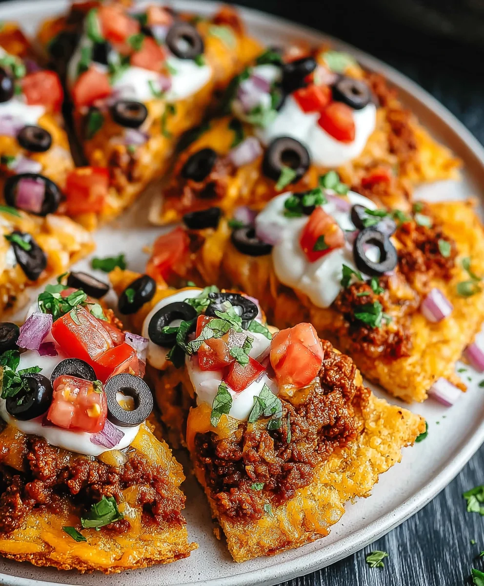 Copycat Mexican Pizza: Easy, Crispy Beef & Bean Delight!