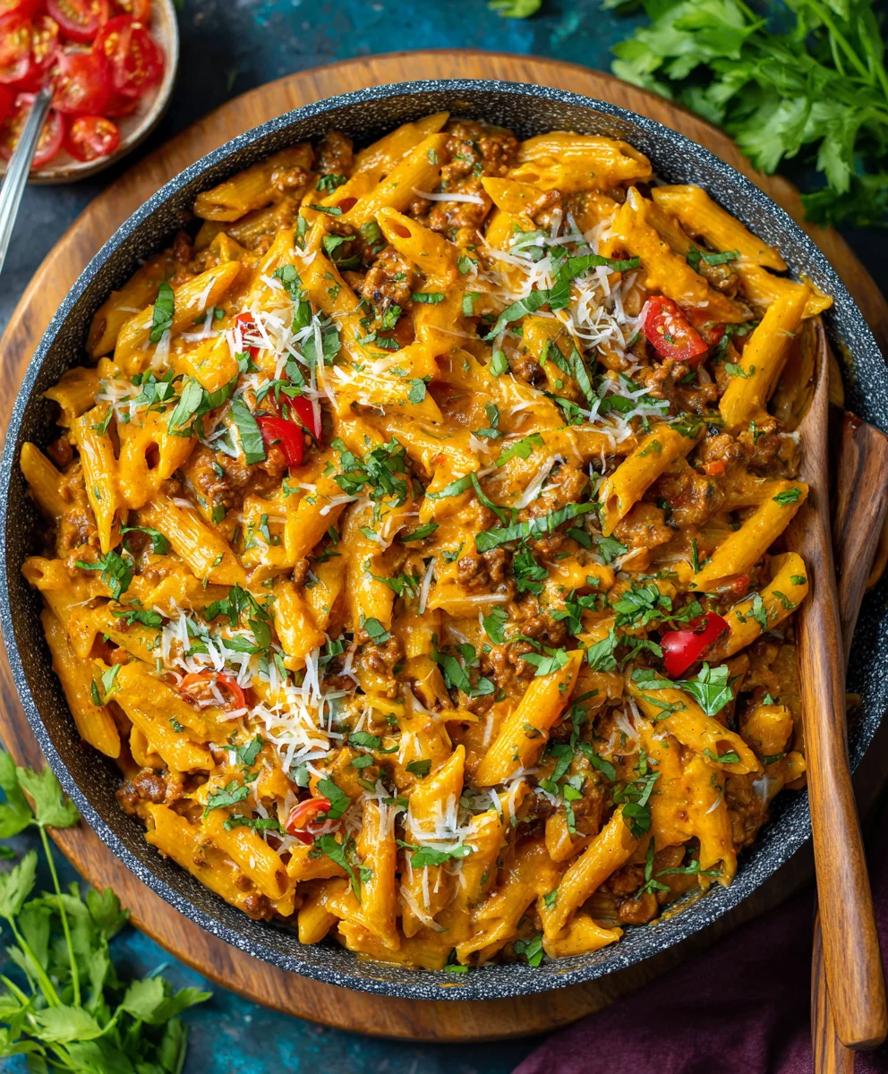 Creamy Taco Pasta: Easy Weeknight Dinner Delight!