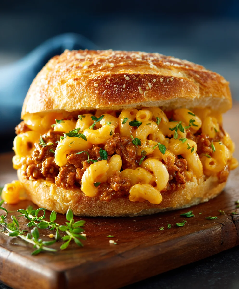 Mac & Cheese Sloppy Joes: The Best Beefy Comfort Dish