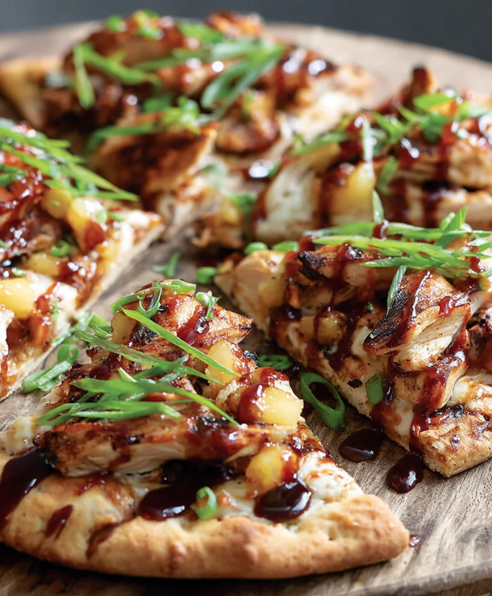 Grilled Chicken Teriyaki Pizza